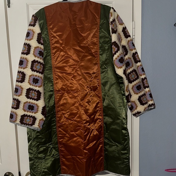 POL Multicolor Patchwork Teddy Jacket - Picture 4 of 8